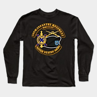 Army - 10th Infantry - BR - DUI Long Sleeve T-Shirt